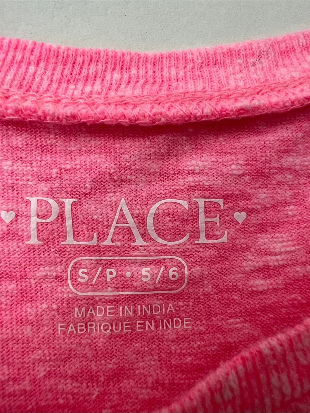The Children's Place Heather Pink 'Girl Club' Graphic Tee
